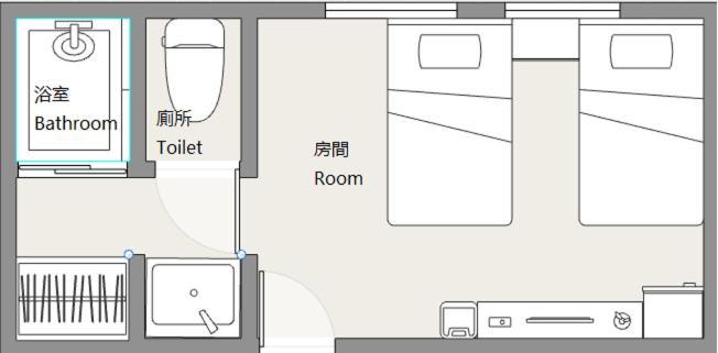 合綠の宿 203 โอซาก้า ภายนอก รูปภาพ